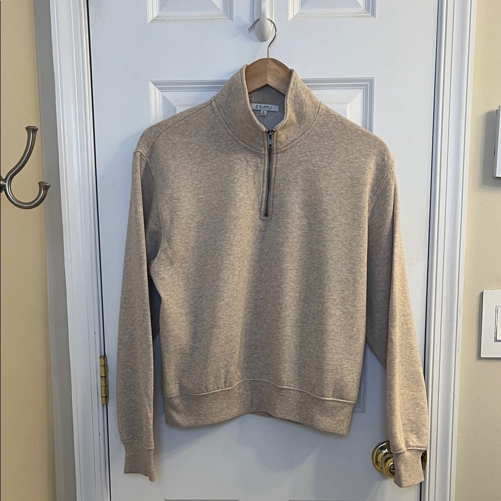 Z Supply Half Zip Sweatshirt